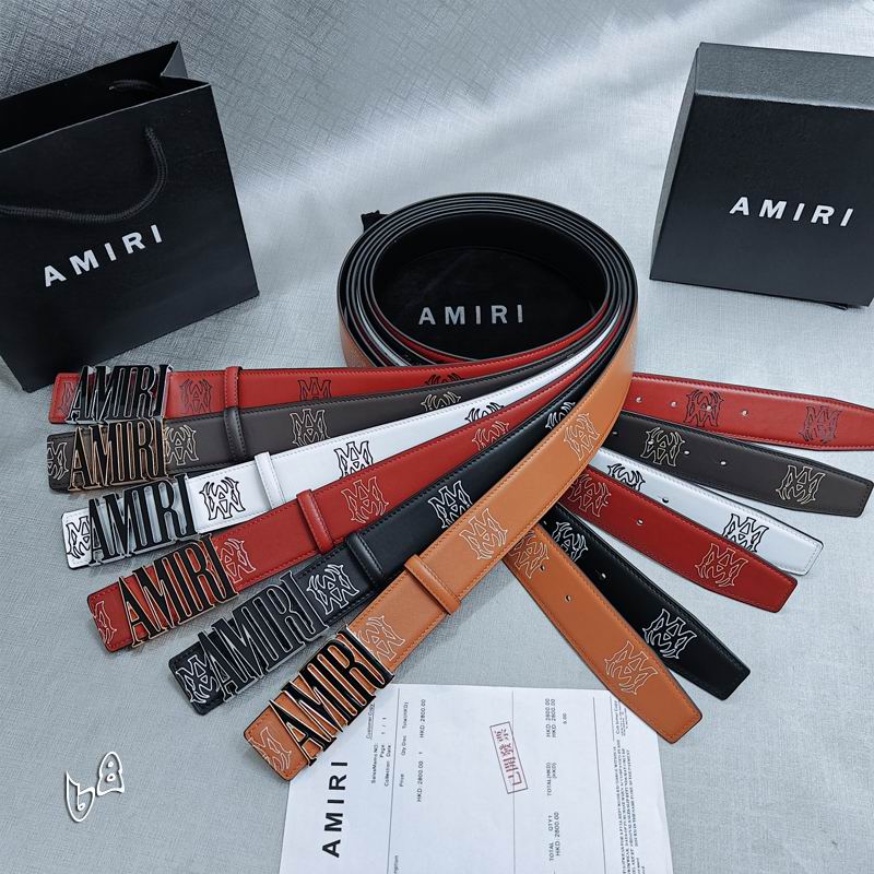 Amiri belt 38mmX90-125cm lb62